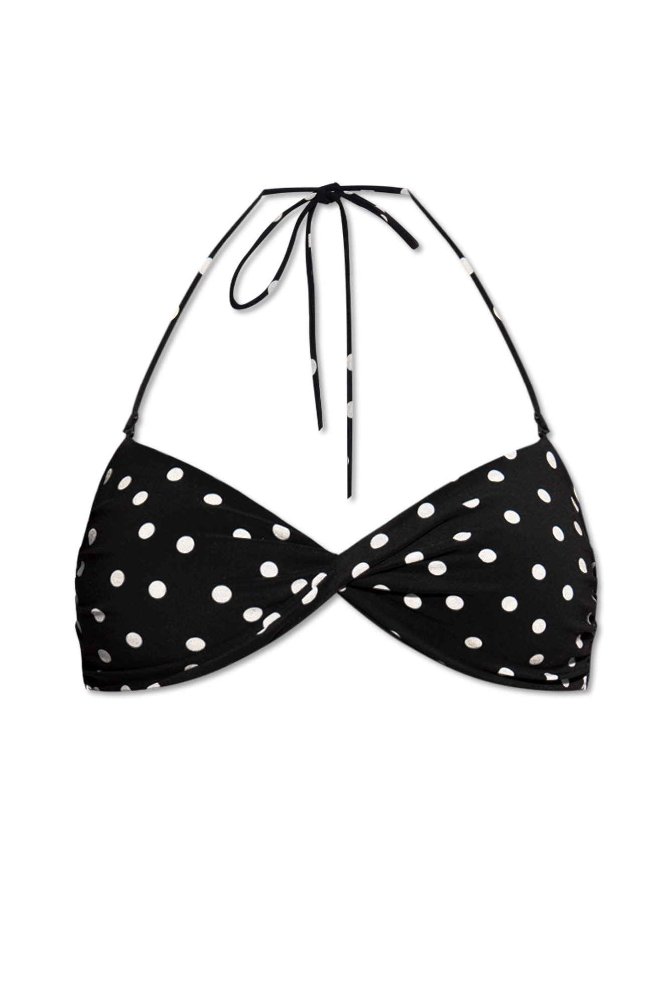 ビキニ Saint Laurent SS23 Lacing bikini briefs (733706Y34DI 1034) SAINT LAURENT Tie-Side Broderie-Anglaise Bikini Briefs